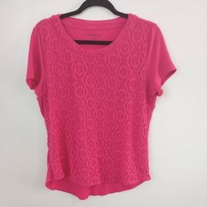 Croft and Barrow Tops Blouse T-shirts Size M